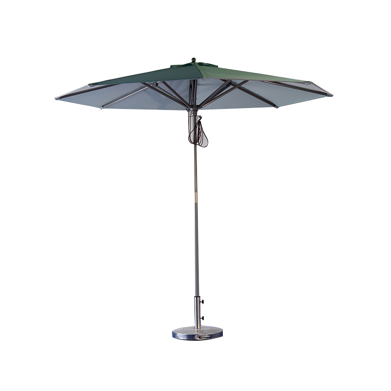 270-8 Aluminum Alloy Upright 38 Engineering Rainproof Outdoor Umbrella